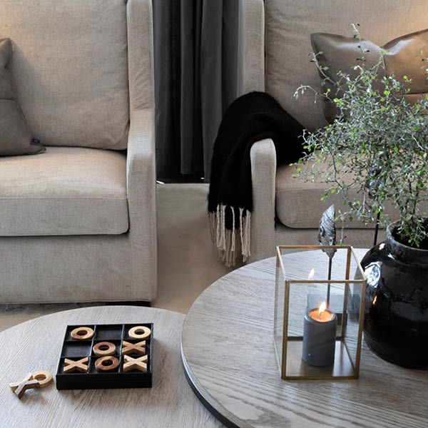 Mason Antikkgrå 2-Sett Sofabord - Artwood