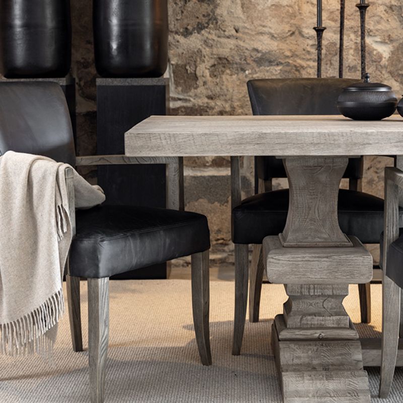Maggie Stol Vintage Black Med Armlener - Artwood