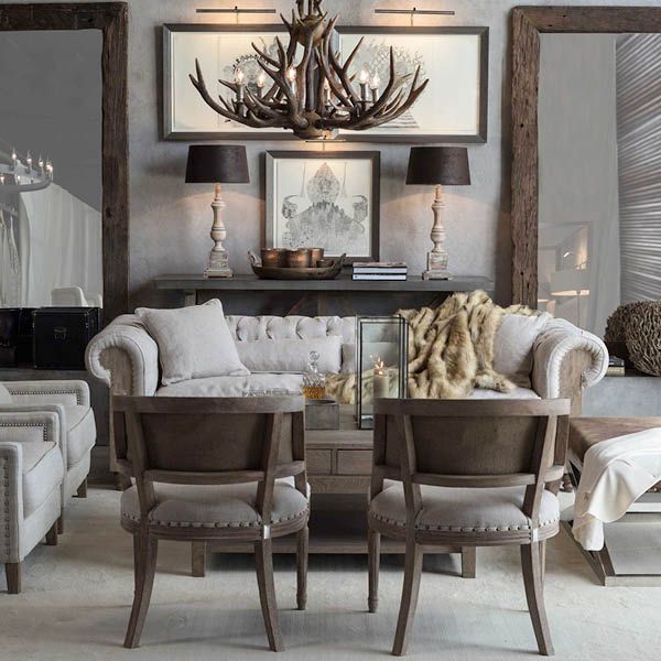 Vermont Forvitret Eik Sofabord - Artwood