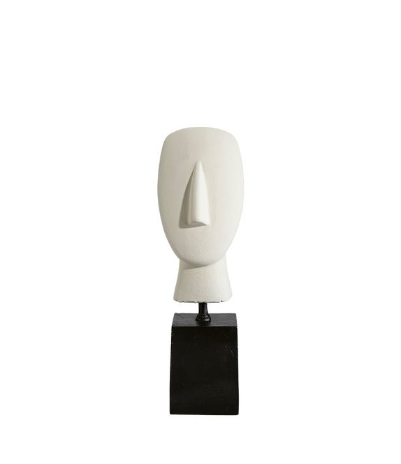 Hovedbilde Valmiki Hvit Statue - Artwood