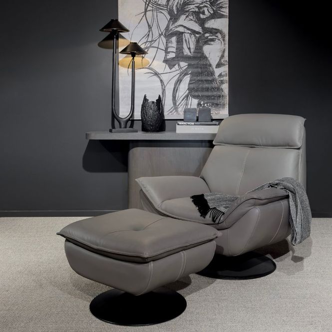 Hovedbilde Tribeca svingstol skinn | ...