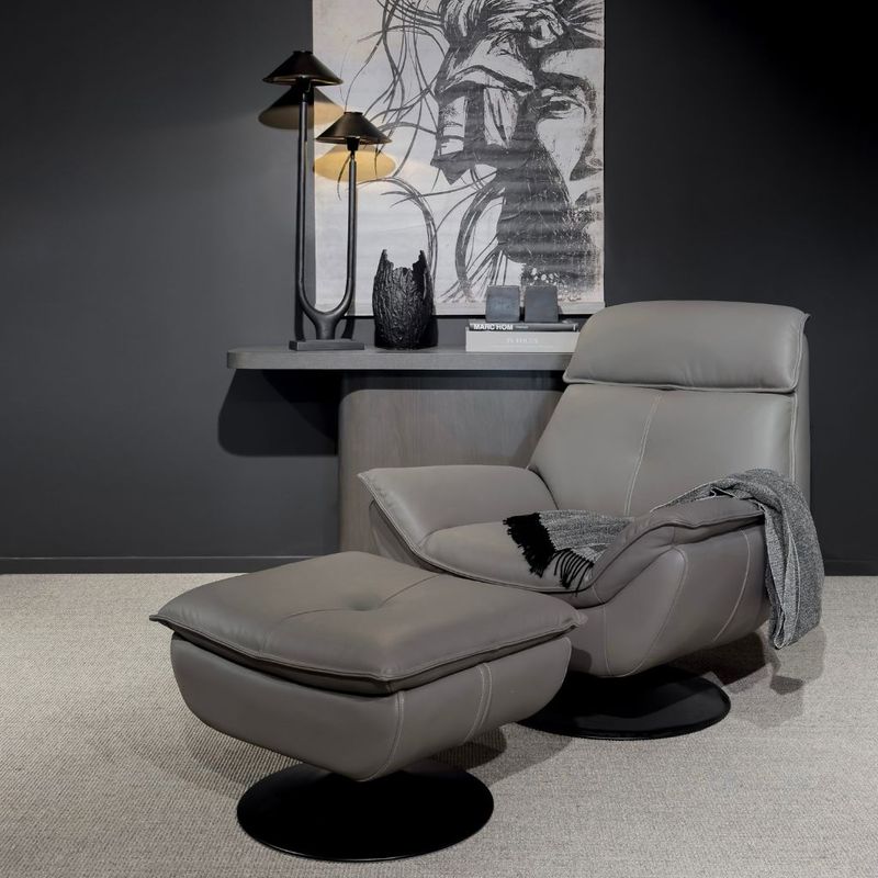 Tribeca svingstol – skinn | Artwood