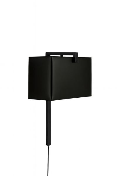 Donati Frame Leather Ebony Veggelampe - Artwood