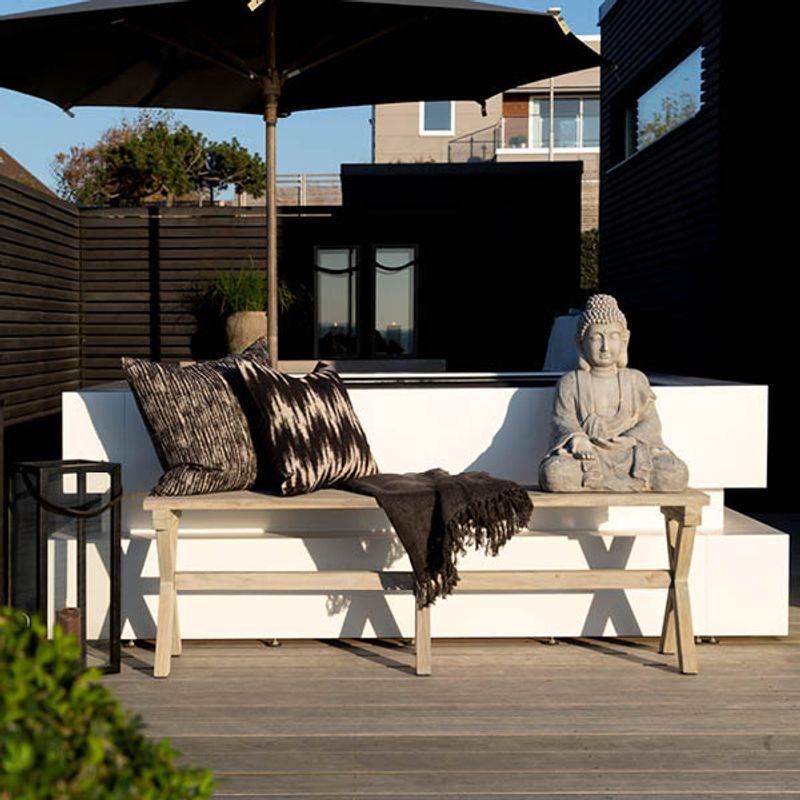 Cross Charcoal Benk - Artwood
