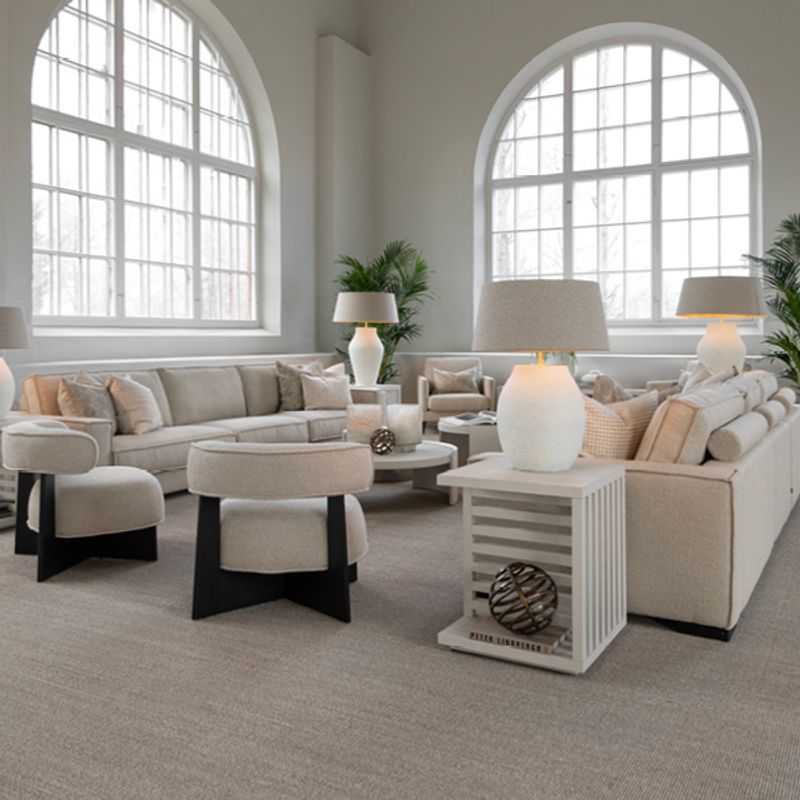 Oakland Ivory Mist Sidebord - Artwood