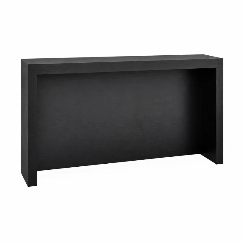 London svart konsollbord m/rygg | Home Factory