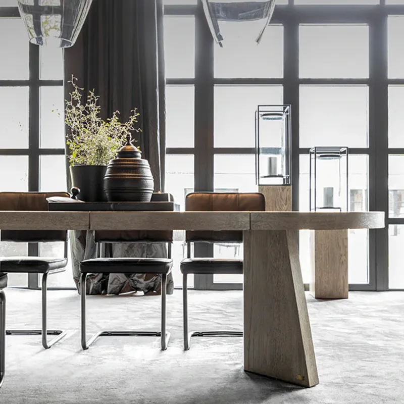 Trent uttrekkbart spisebord svart | Artwood