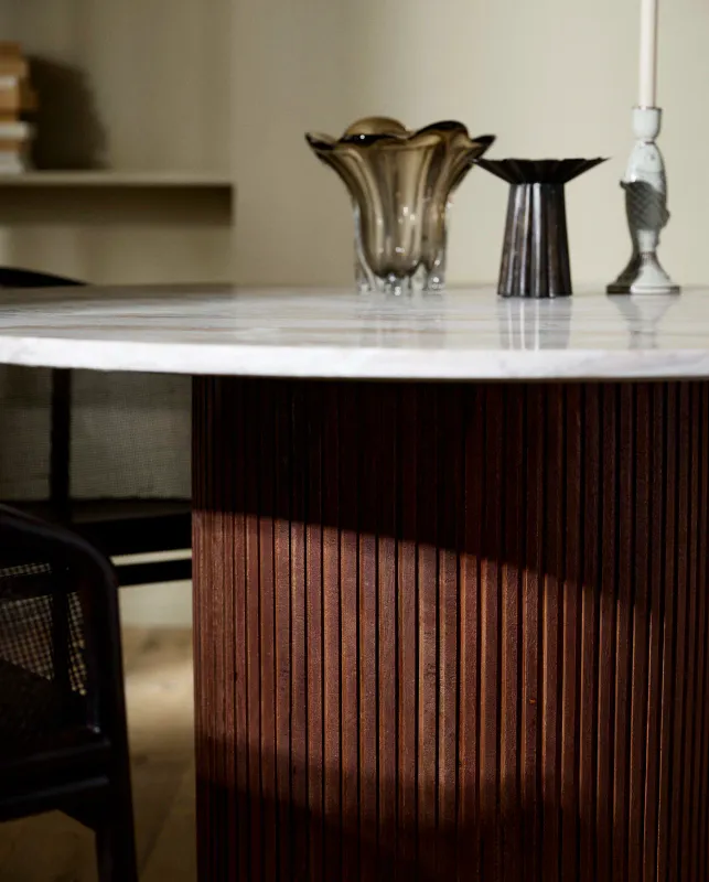Erie marmor spisebord | Nordal 