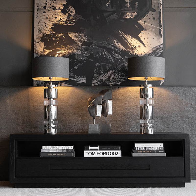 Hunter Svart Tv-Benk - Artwood