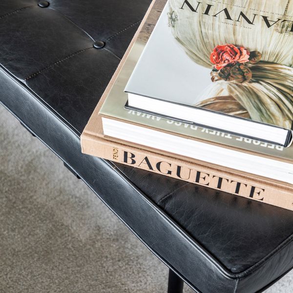 Princetown Svart Benk - Artwood