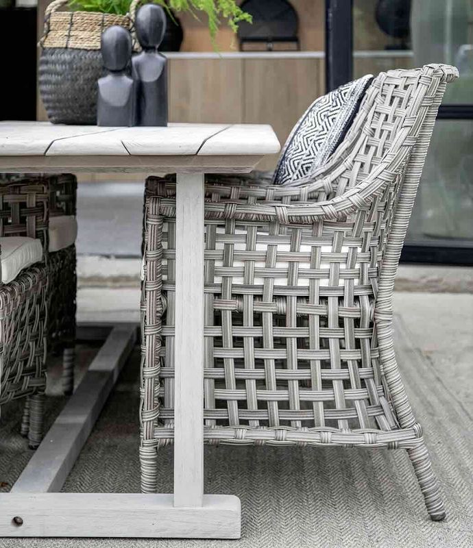 Palermo Charcoal Spisebord Ute - Artwood