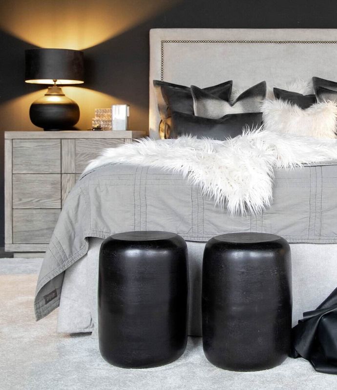Lorenzo Svart Sidebord - Artwood