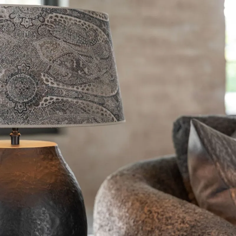 Classic Sheldon Paisley Brown lampeskjerm | Artwood