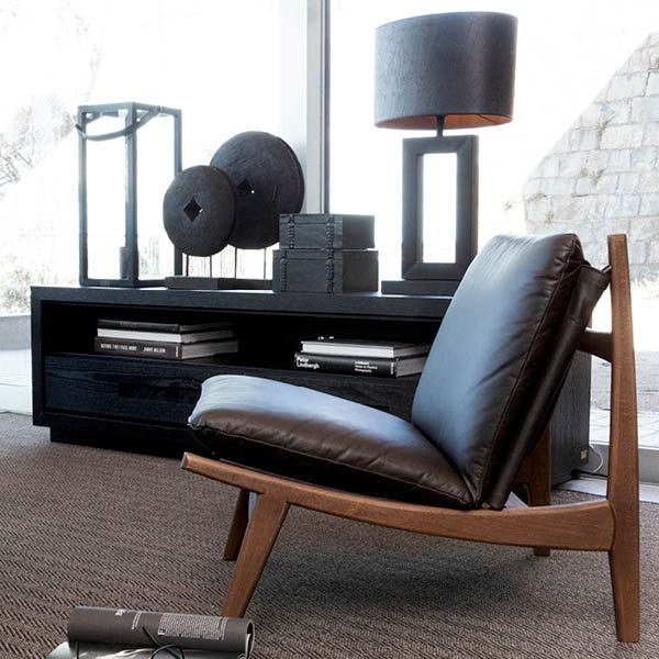 Arezzo Svart Bordlampe - Artwood 