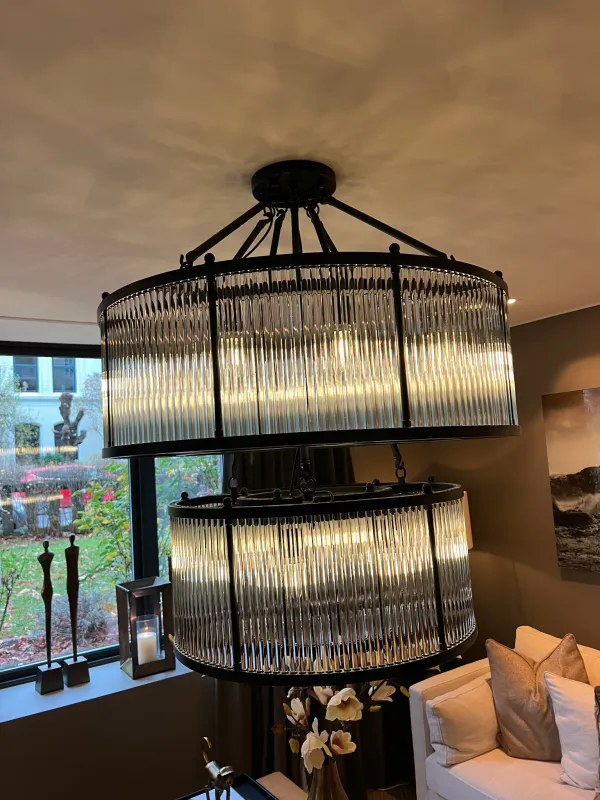 Clinton dobbel taklampe | Home Factory