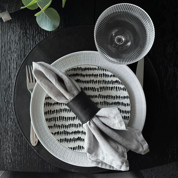 Nero Serviettringer 4-pack  Artwood 