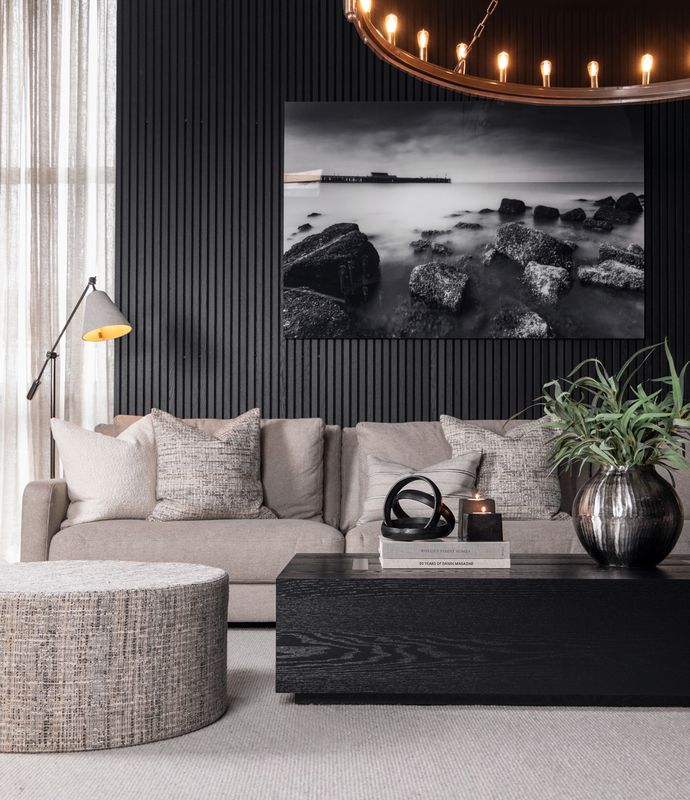 Maddox Svart Sofabord - Artwood