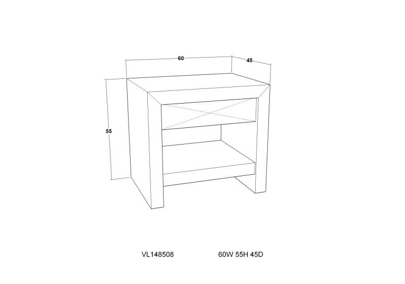 Genève sidebord med skuff | Home Factory