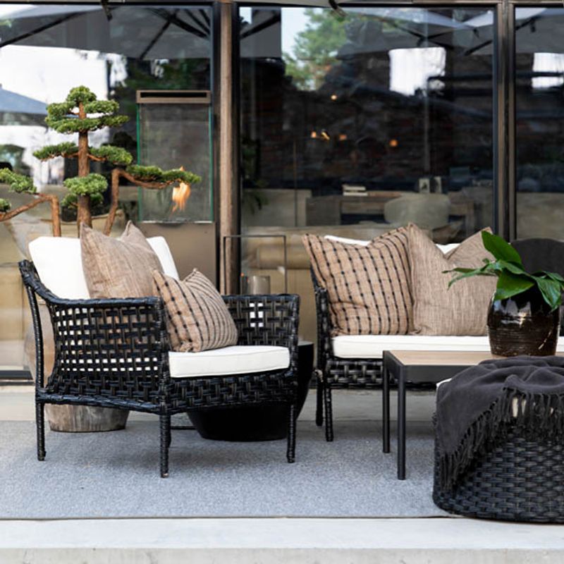 Santa Monica Svart Sofa - Artwood
