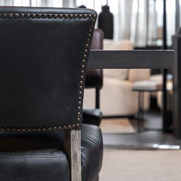 Maggie Vintage Black Stol - Artwood