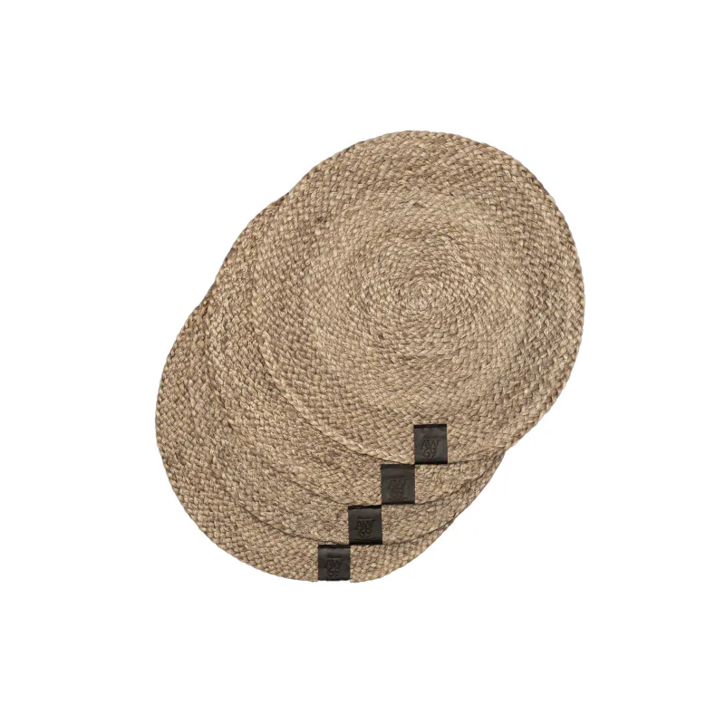 HEMP Braided 4-pack bordbrikker | Artwood