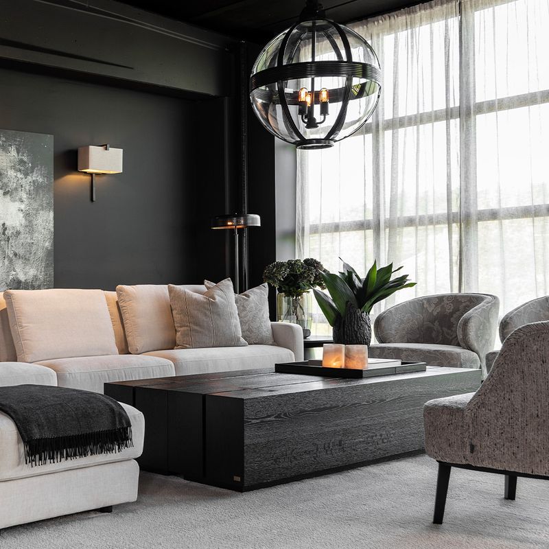 Maddox Svart Sofabord - Artwood