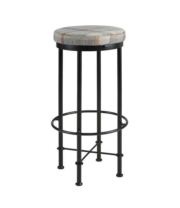 Hovedbilde Evan Miles Plaid Grey Barstol ...