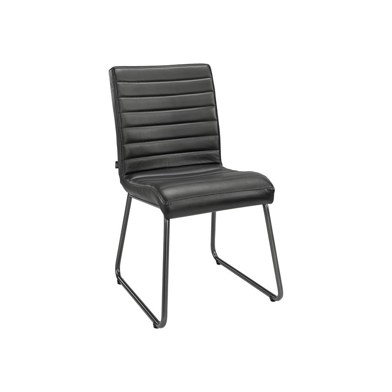 Sabina Easy Matt Svart Taupe spisestol | Artwood