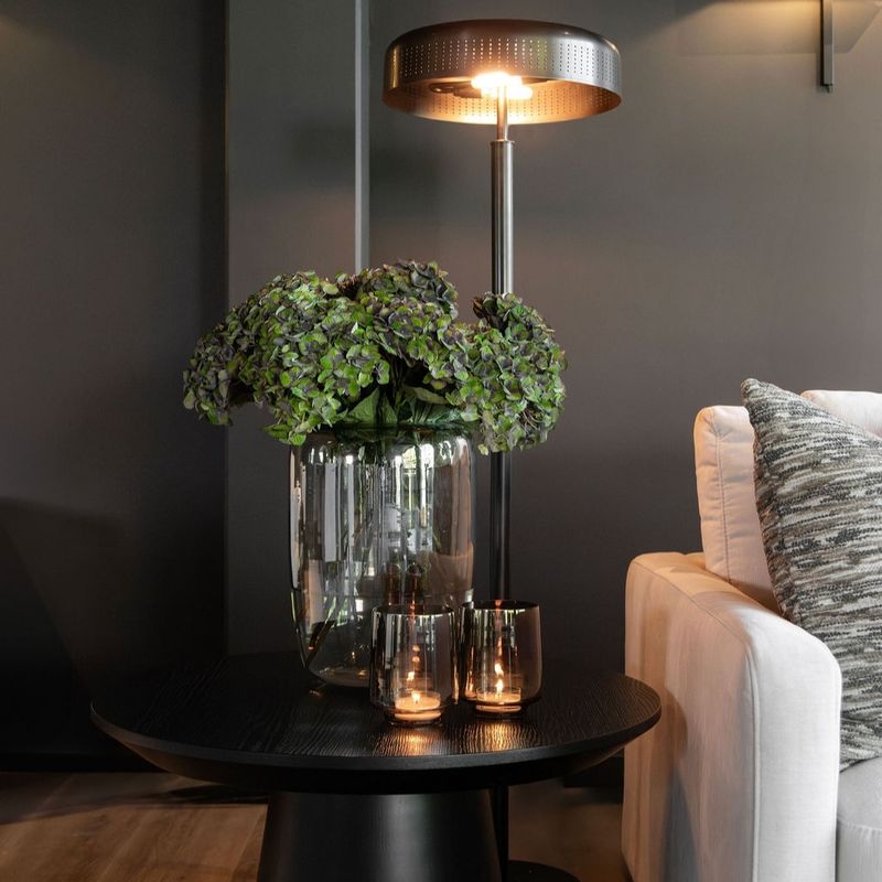 Reef Smoke Grey Vase - Artwood