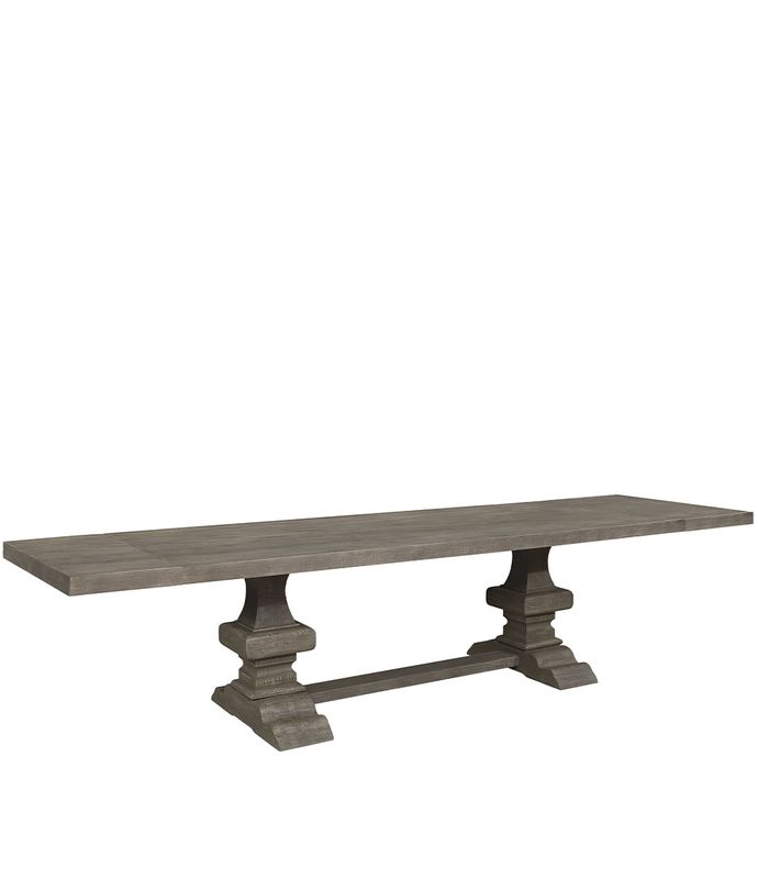 Paris Pebbles Grey (med ilegg) Spisebord - Artwood