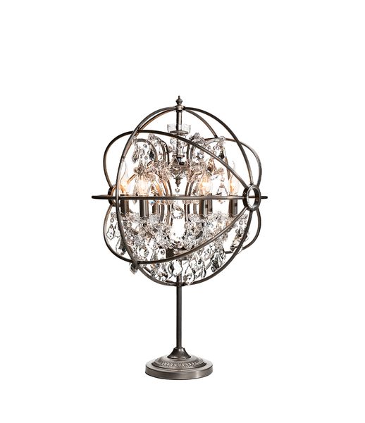 Rome Crystal Natural Iron Bordlampe - Artwood
