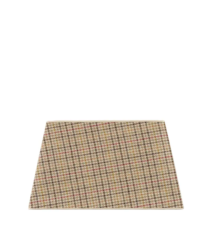 Rektangulær Harris Tweed Forest lampeskjerm | Artwood