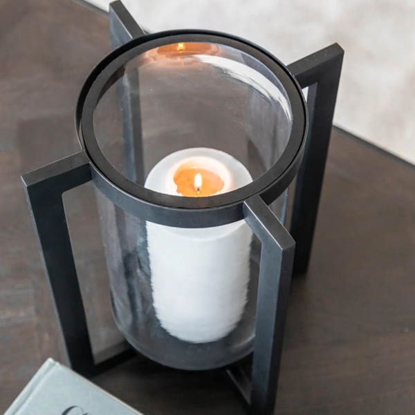 Verano Matt Svart Lyslykt - Artwood