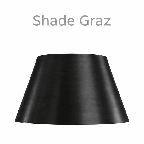 GRAZ Gulvlampe Matt Svart - Artwood