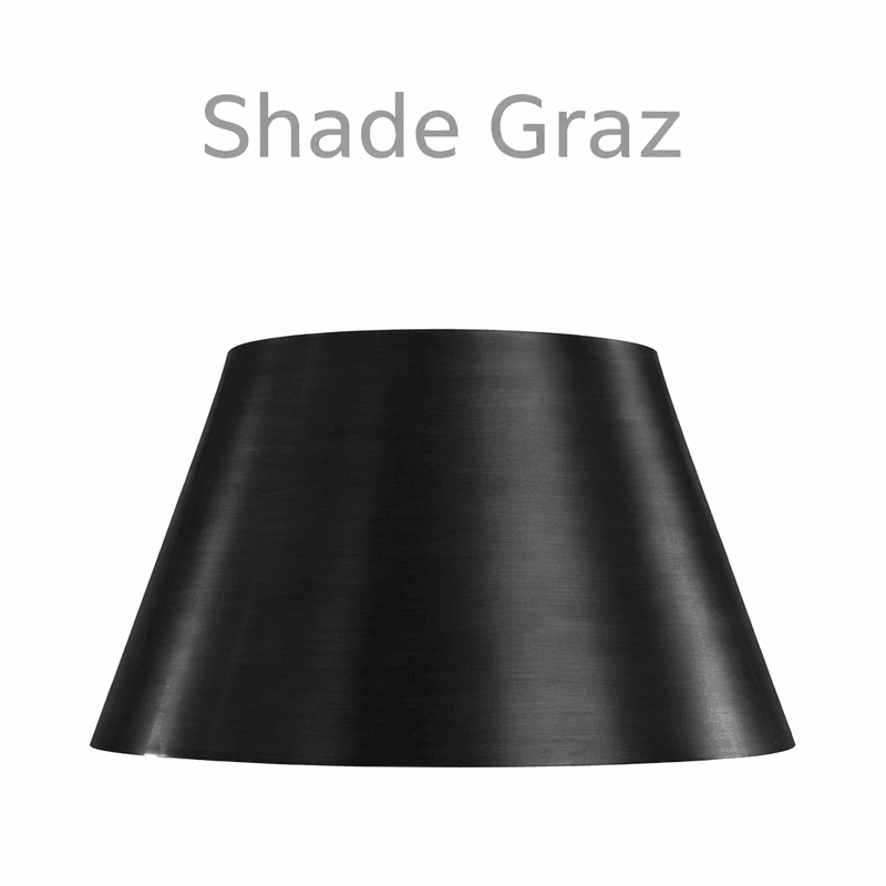 GRAZ Gulvlampe Matt Svart - Artwood