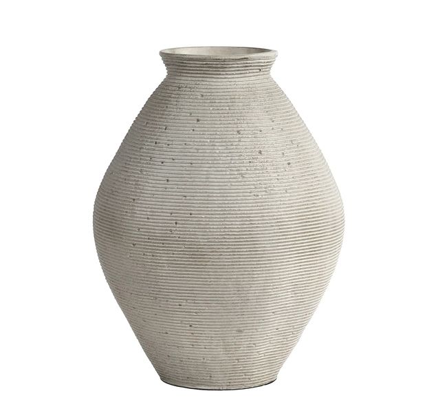 Keramikk Vase Beige - Home Factory