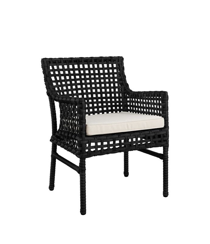 Santa Monica Svart Spisetol - Artwood