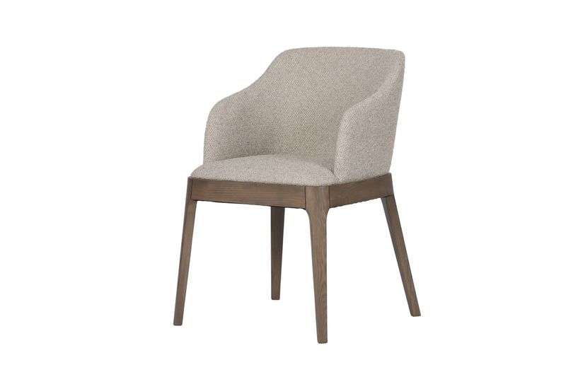 Boston spisestol m/armlene – svarte bein | Home Factory