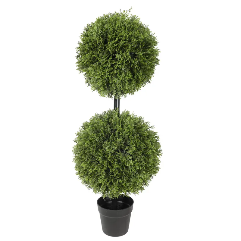 Sypress dobbel ball tre – kunstig | Home Factory