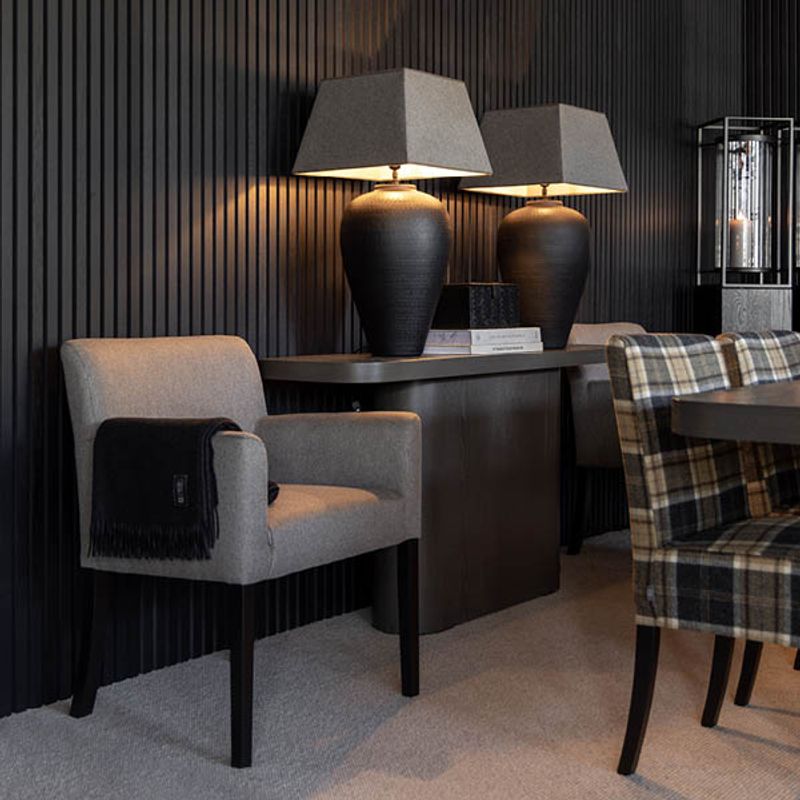Florence Svart Bordlampe - Artwood